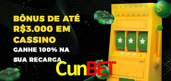 Cunbet melhor bônus de depósito